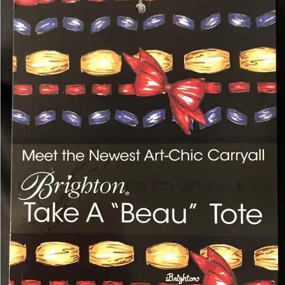 Brighton "Take a Beau" Tote. - Picture 6 of 6